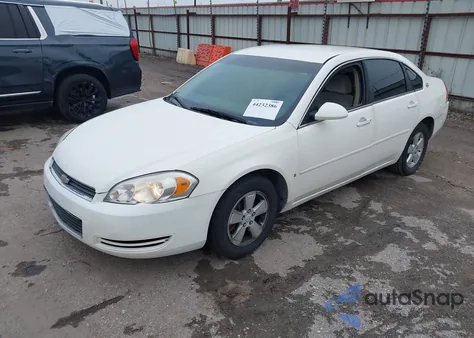 2007 Chevrolet Impala Lt from USA, damaged, VIN 2G1WT55N079249667